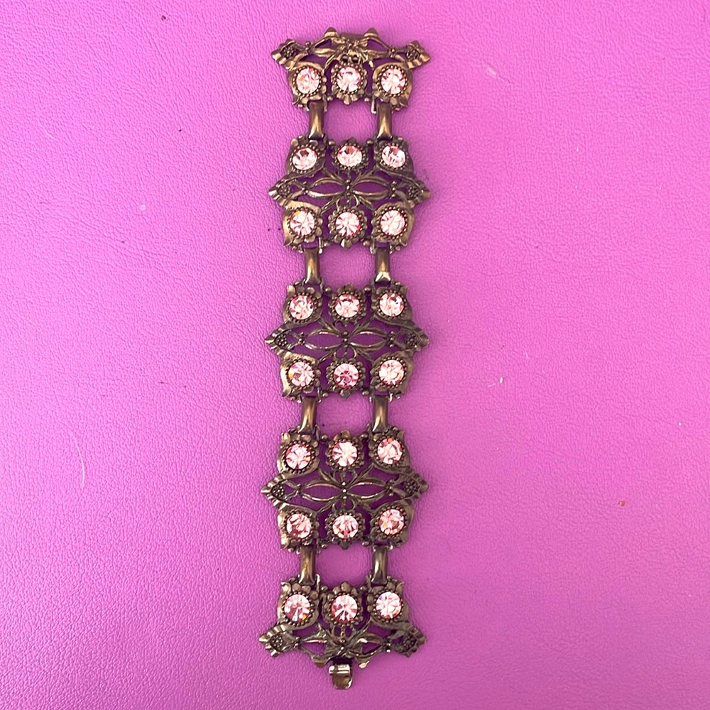 Vintage Pink Bracelet